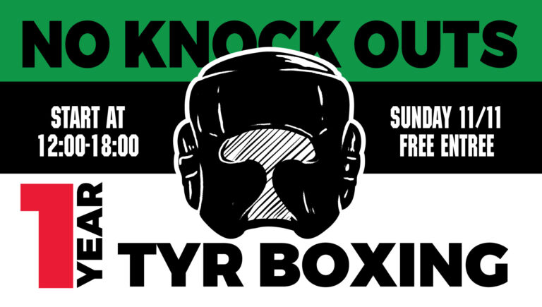 1 jaar TYR Boxing & No Knock outs!! Kom jij ook?