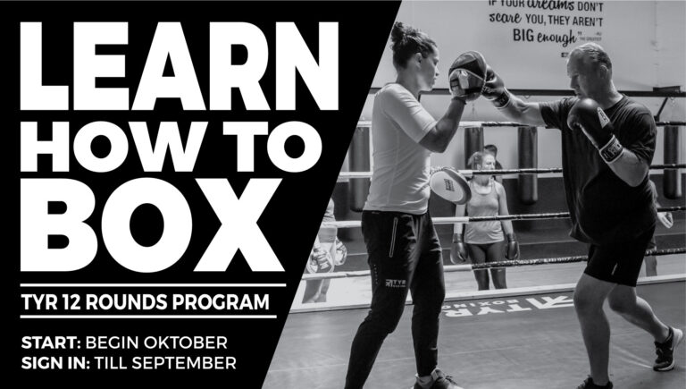 Learn how to box with TYR 12 Rounds Boxing Program