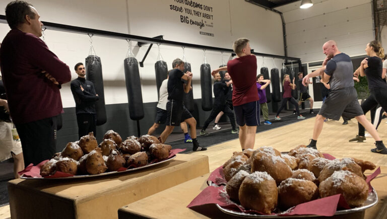 Oliebollen work-out 17 dec 18.30-20.00 uur