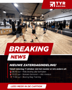 Aangepaste trainingstijden!