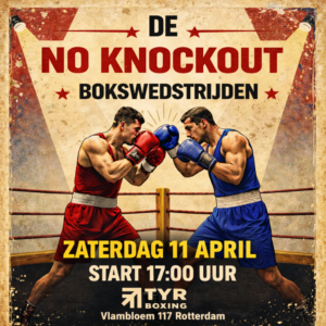 No-Knockout 11 april – Meld je nu aan!