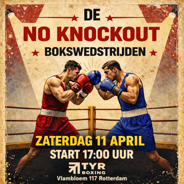 No-Knockout 11 april – Meld je nu aan!