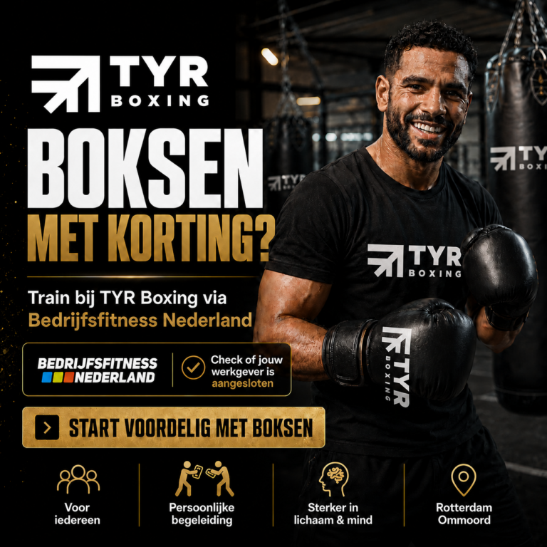 Boksen met korting via je werkgever?